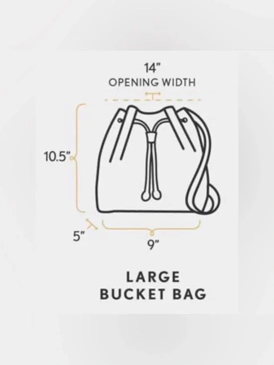 Portland Leather bucket back west palm Tiffany blue color used unicorn 🦄 - Picture 3 of 13